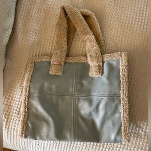 NWOT Shearling Tote